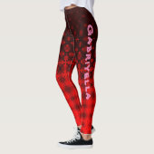 Template DIY Red Gemustert Design Leggings (Links)