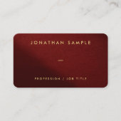 Template Eleganter QR Code Luxe Premium Silk Paper Visitenkarte (Vorderseite)