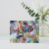 Template Fine Art Postcard Original Stormy Sky Postkarte (Stehend Vorderseite)