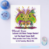 Template Flyer Mardi Gras (Einzeln)