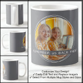 Template Foto Message Keepake Friends Gray C19 Kaffeetasse
