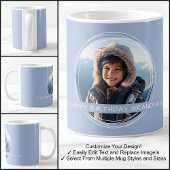 Template Foto Message Keepake Grandpa Blue C410 Kaffeetasse