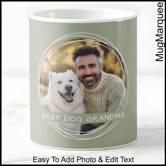Template Foto Message Keepake Oma Green C22 Kaffeetasse