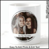 Template Foto Message Keepake Party White C00 Kaffeetasse