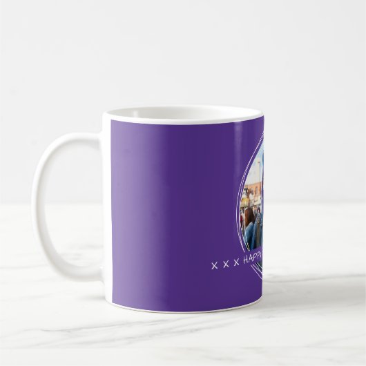 Template Foto Message Keepake Sister Lila C125 Kaffeetasse (Links)