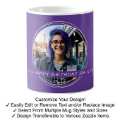 Template Foto Message Keepake Sister Lila C125 Kaffeetasse