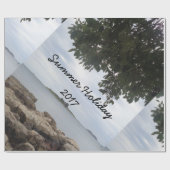 Template Foto Rectangle Camera Geschenkpapier (Flach)