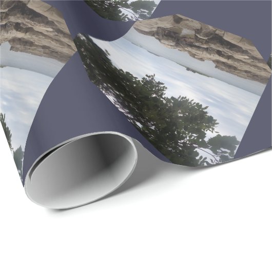 Template Foto Rectangle Camera Geschenkpapier (Rolleneckpunkt)