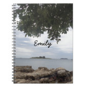 Template Foto Rectangle Camera Notizblock (Vorderseite)