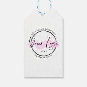 Template für das Logo für kundenspezifische Geschä Geschenkanhänger