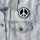 Template für das White Peace Symbol Button (Beispiel)