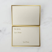 Template für die Elegance White Rose Karte (Innenseite)