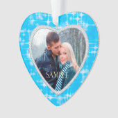 Template für die ersten Weihnachtssterne Ornament (Vorderseite)