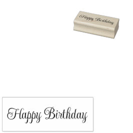Template für Skripttext glücklich machen Gummistempel