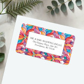 Template für Weihnachts-Rücksendeadressen-Aufklebe Adressaufkleber