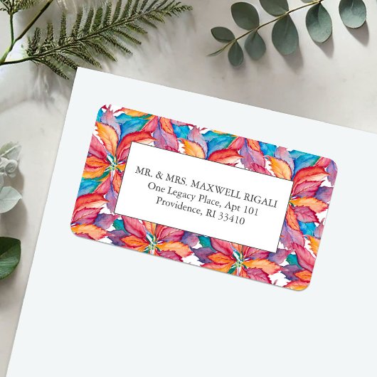 Template für Weihnachts-Rücksendeadressen-Aufklebe Adressaufkleber