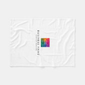 Template Guest House Hotel Motel Hostel Logo Fleecedecke (Vorderseite (Horizontal))