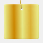 Template Imitate Gold Metallic Look Custom Blank Keramikornament (Vorderseite)