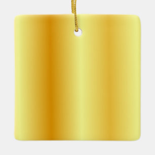 Template Imitate Gold Metallic Look Custom Blank Keramikornament