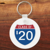 Template INTERSTATE signa Class of 20XX Schlüsselanhänger (Vorderseite)