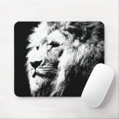 Template Lion Head Pop Art Picture The King Trendy Mousepad (Mit Mouse)