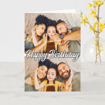 Template Modern Custom 2-Fotos Happy Birthday