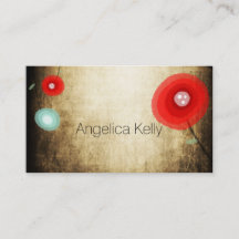 Template Red Poppy