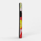 Template trendy Moderne Abstrakt rosa gelb Case-Mate iPhone Hülle (Hinten/Rechts)