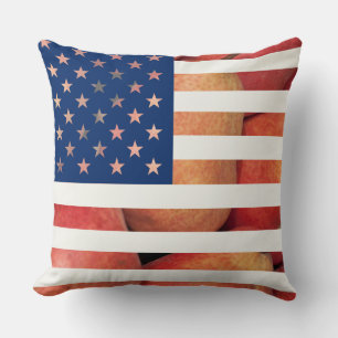Template Vereinigte Staaten von Amerika USA Birnen Kissen