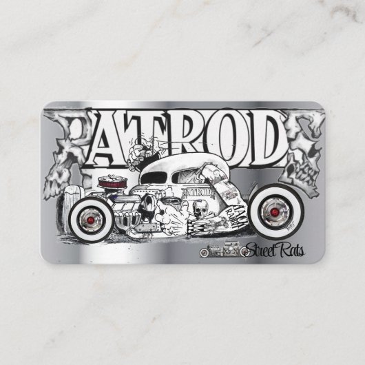 Template-Visitenkarte Visitenkarte (Vorderseite)