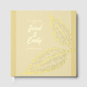 Template Wedding Foil Gästebuch (Vorderseite)