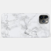 Template White Marble Muster Case-Mate iPhone Hülle (Rückseite (Horizontal))
