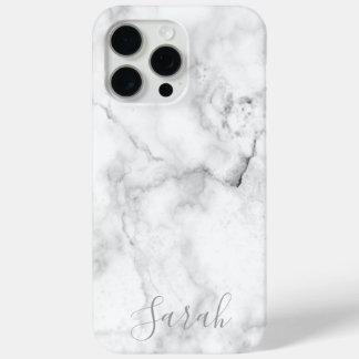 Template White Marble Muster iPhone Case