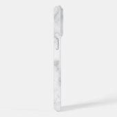 Template White Marble Muster iPhone Case Hülle (Rechte Seite)