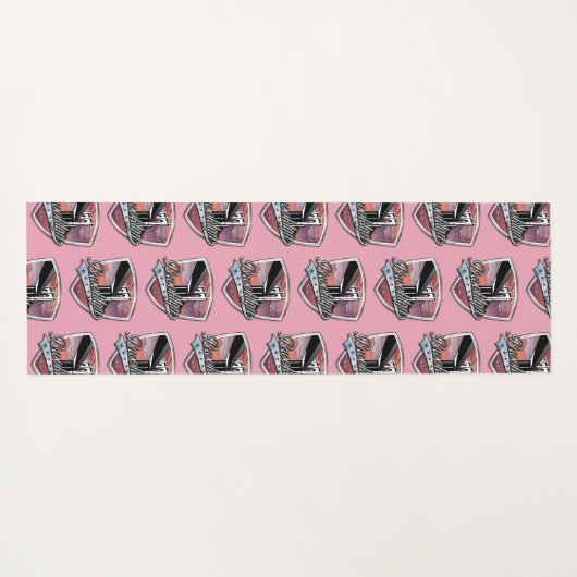 Template Yoga Mat Yogamatte (Rückseite (Horizontal))