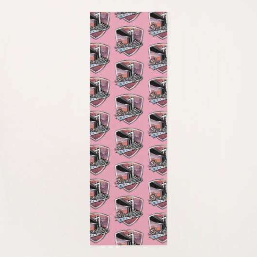 Template Yoga Mat Yogamatte (Rückseite)