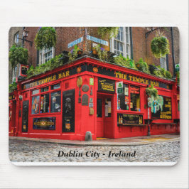 Temple Bar Dublin City Irland Mousepad