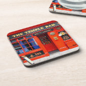 Temple Bar, Dublin, Irland, Irish Pub Untersetzer (Linke Seite)