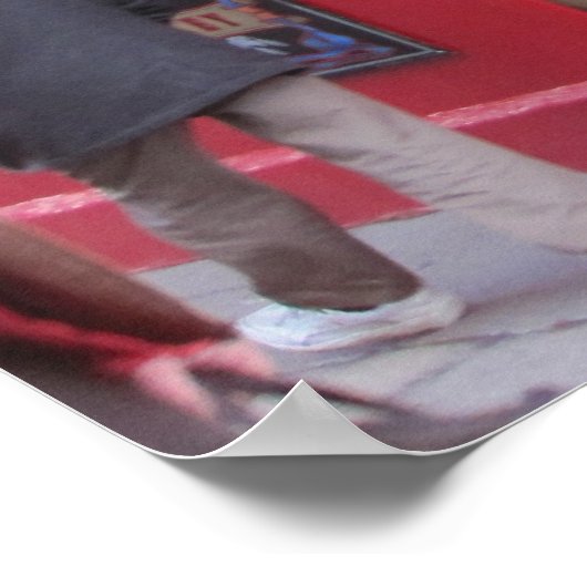 "Temple Bar" — Dublin, Irland Poster (Ecke)