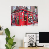 "Temple Bar" — Dublin, Irland Poster (Heimbüro)