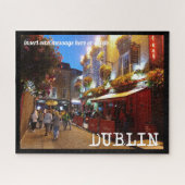 Temple Bar, Dublin, Sondertext Puzzle (Horizontal)