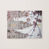 Temple Blooms Puzzle (Horizontal)