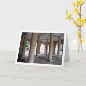 Temple Church, London, England Karte (Gelbe Blume)