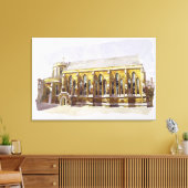 Temple Church Temple Leinwanddruck (Insitu (Wohnzimmer))