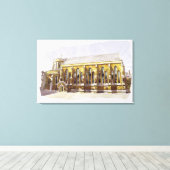 Temple Church Temple Leinwanddruck (Insitu (Holzboden))
