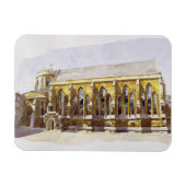 Temple Church Temple Magnet (Horizontal)