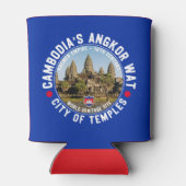 Temple City of Angkor – Cambodia Dosenkühler (Rückseite)