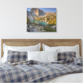 Temple Crag und der zweite See Leinwanddruck (Insitu (Schlafzimmer))