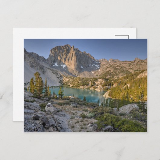 Temple Crag und der zweite See Postkarte (Vorne/Hinten)