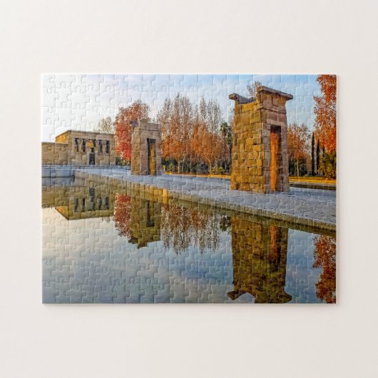 Temple Debod Madrid. Puzzle (Horizontal)